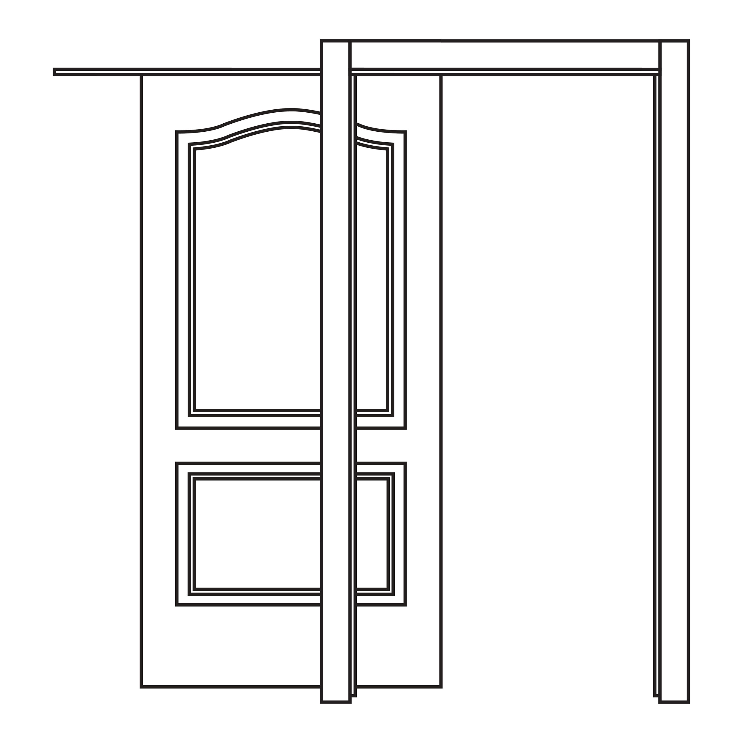 MLPC21BY Pocket Door - Image 2