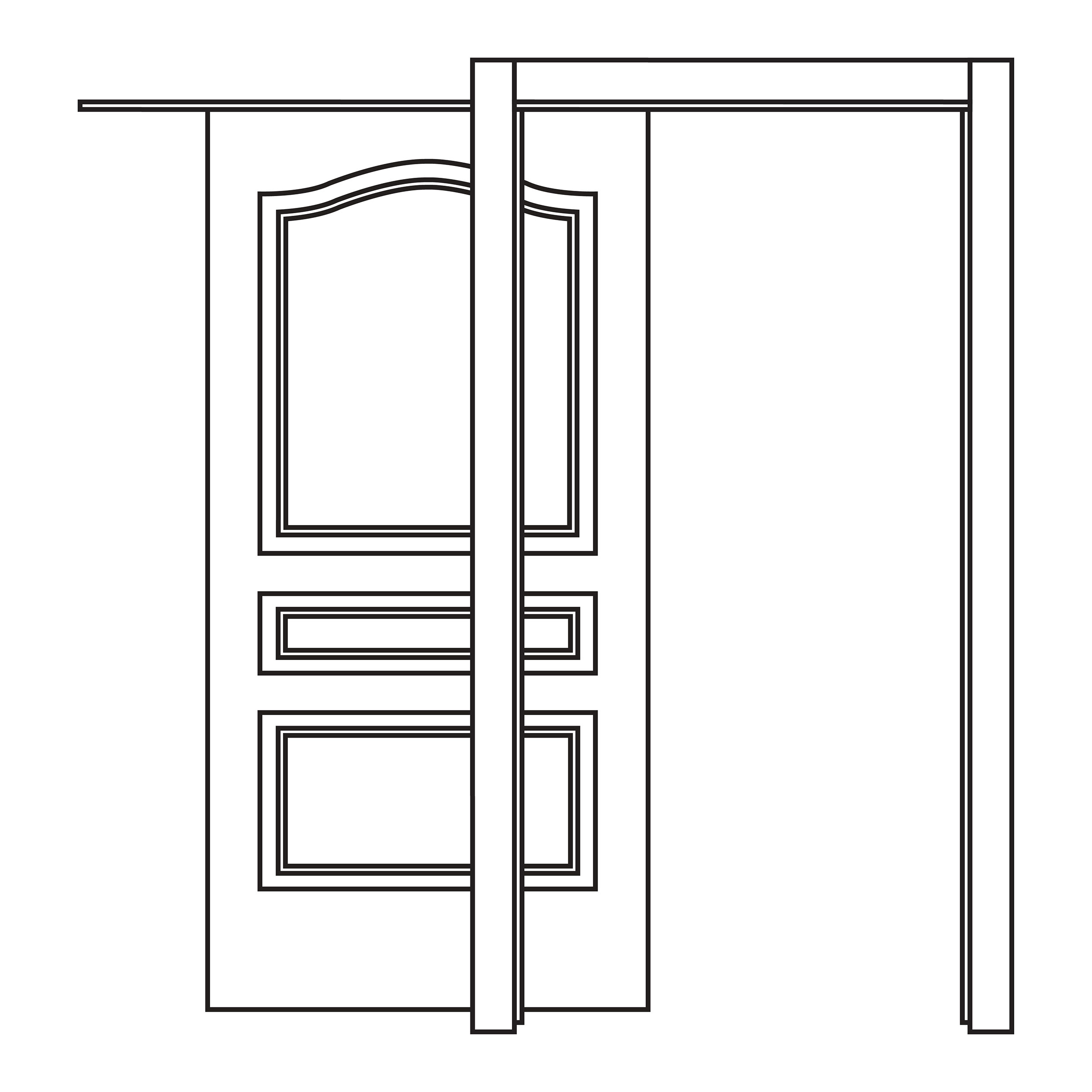 MLPC31BY Pocket Door - Image 2